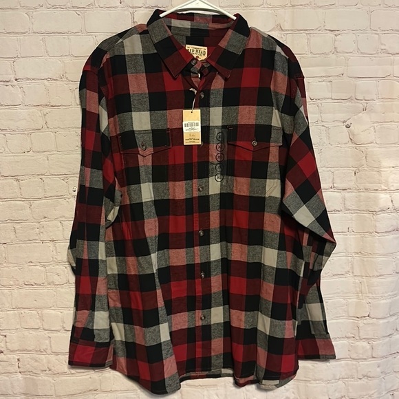 RedHead Other - NWT RedHead Buffalo Creek Flannel Long-Sleeve Shirt for Men
